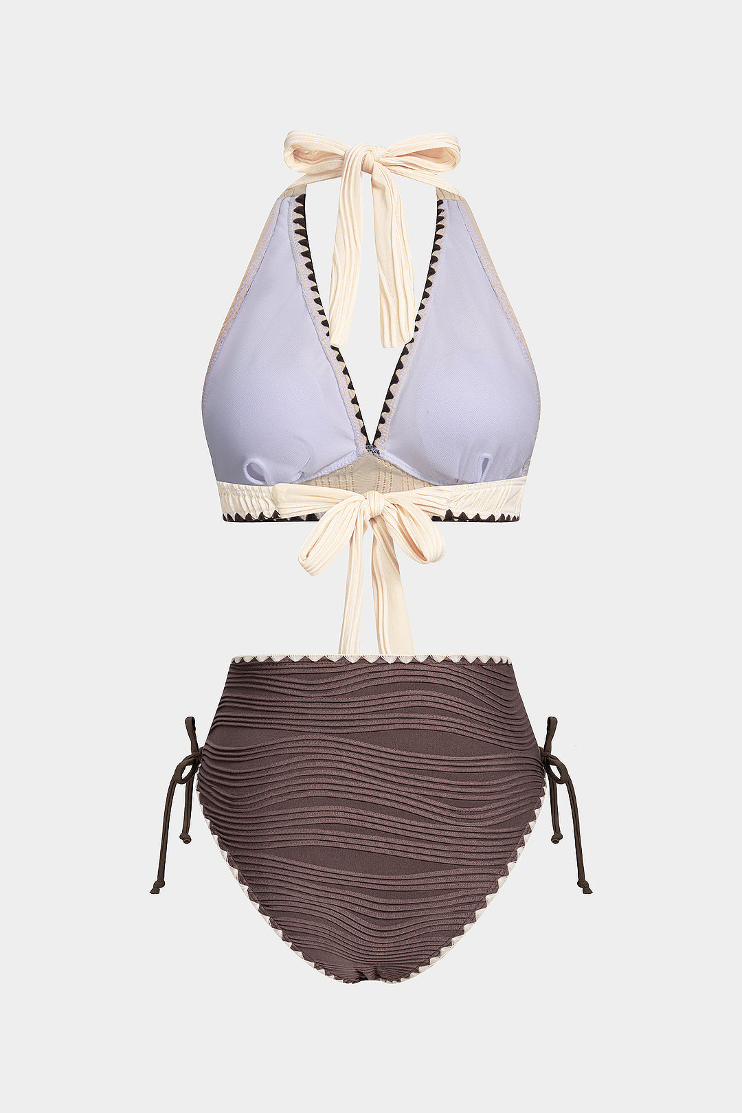 Textured Halter Bikini