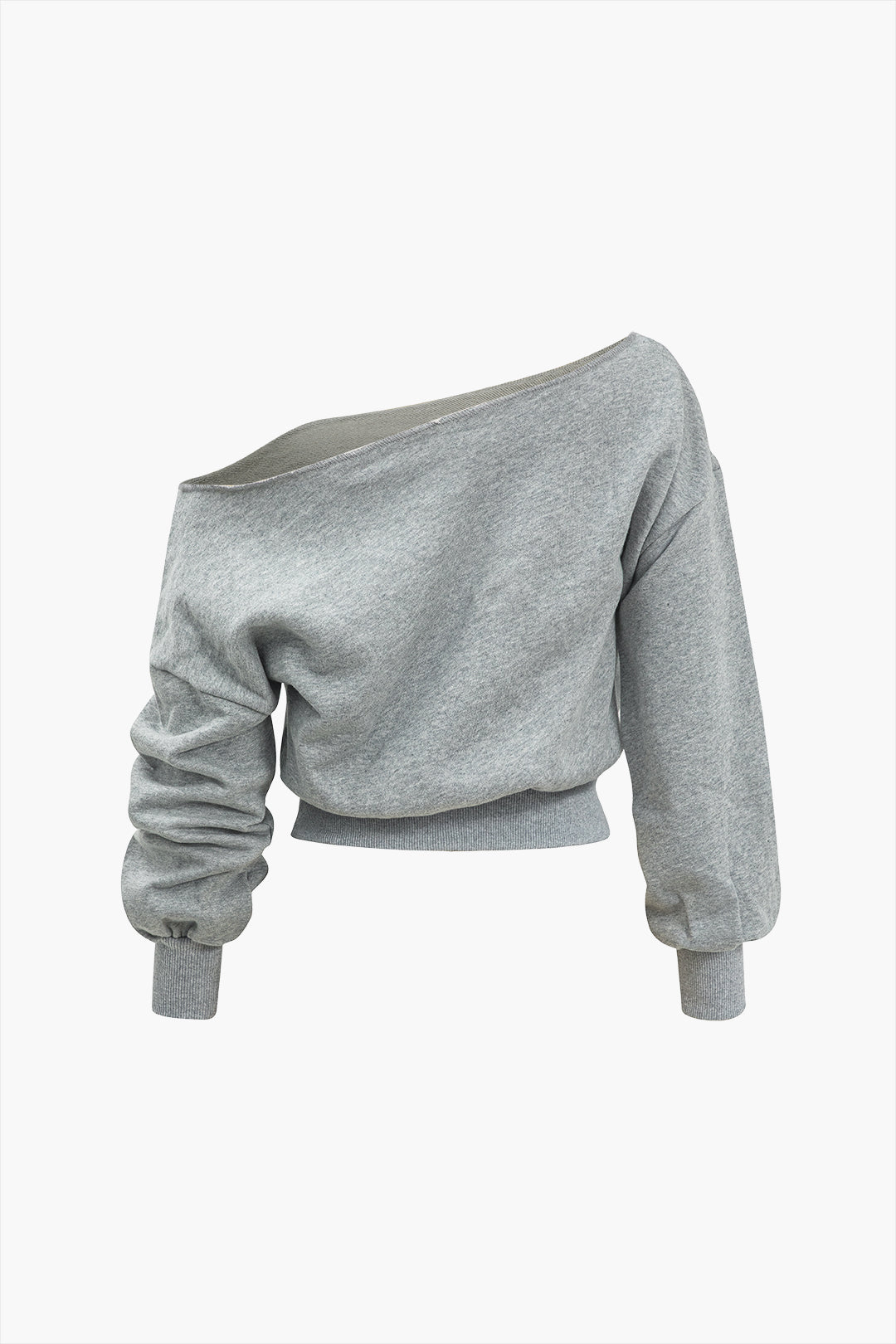 Omuzları Açık Sweatshirt 