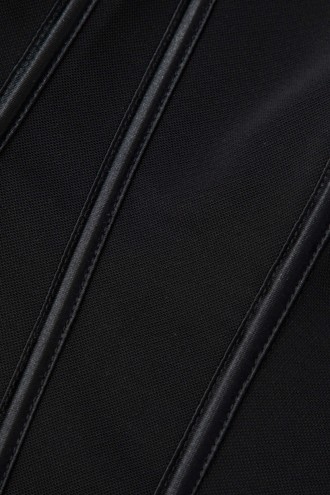 V-Hem Tie Back Corset Corset Crop