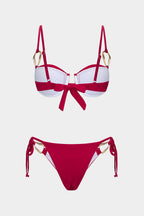 Luxe Red Bikini