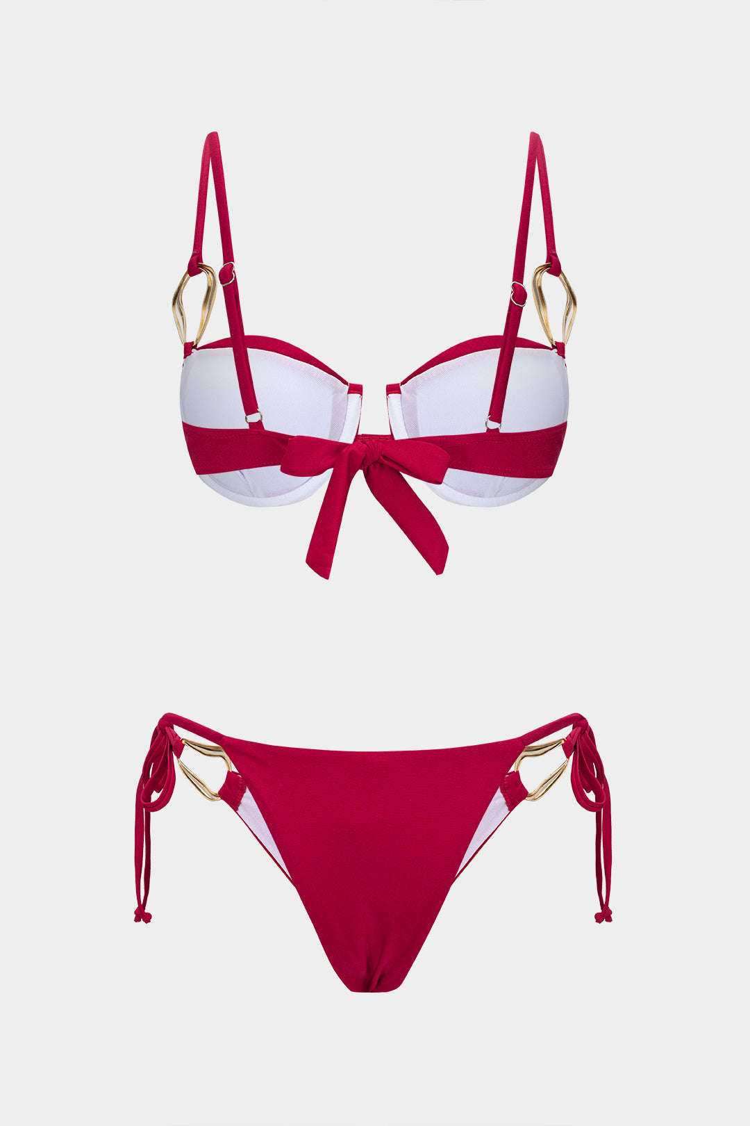 Luxe Red Bikini