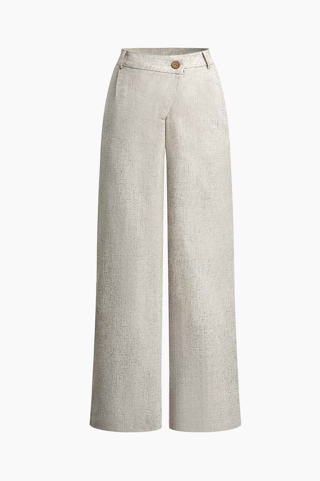 Linen Asymmetrical Pantolon