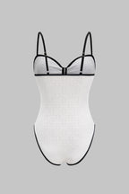 Noir Trim Sculpt Swimsuit