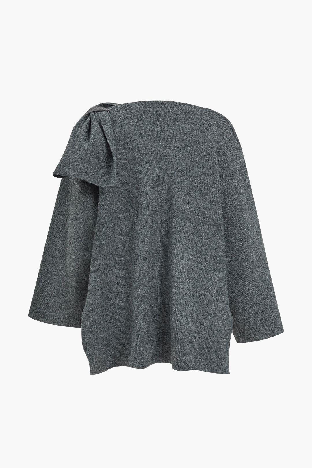 Asimetrik Örgü Ceket 