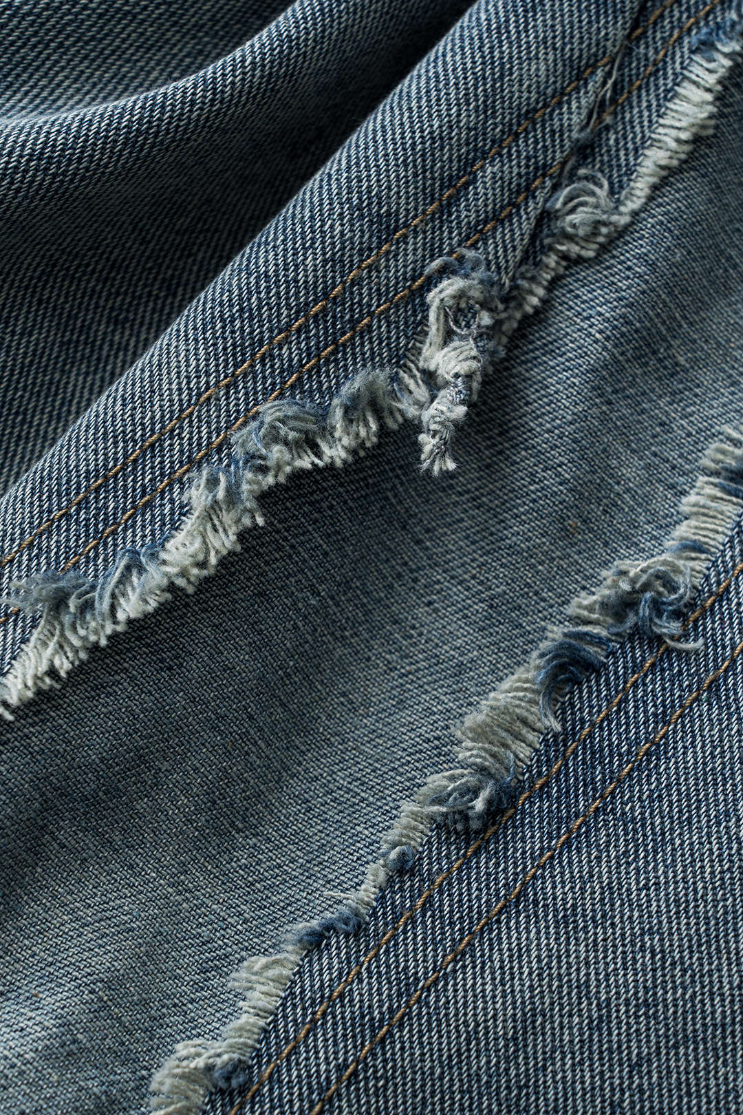 Vintage Yıkamalı Geniş Paçalı Kot Pantolon