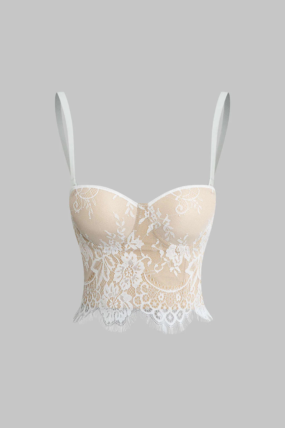 Hook Eye Bustier Crop
