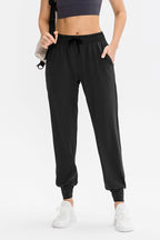 Pantaloni della tuta affusolati con coulisse