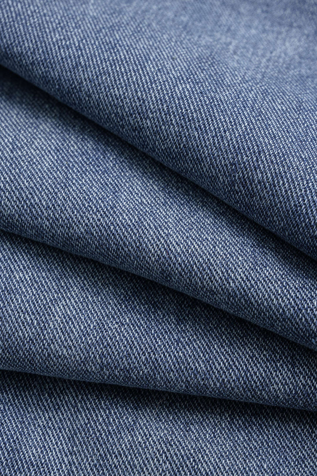 Asimetrik Sargılı Geniş Paçalı Kot Pantolon