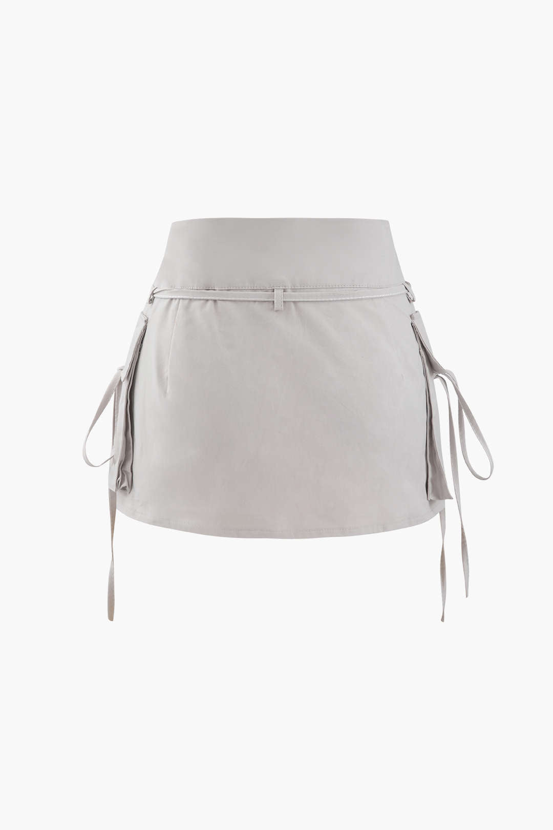 Low Rise Cargo Mini Skirt