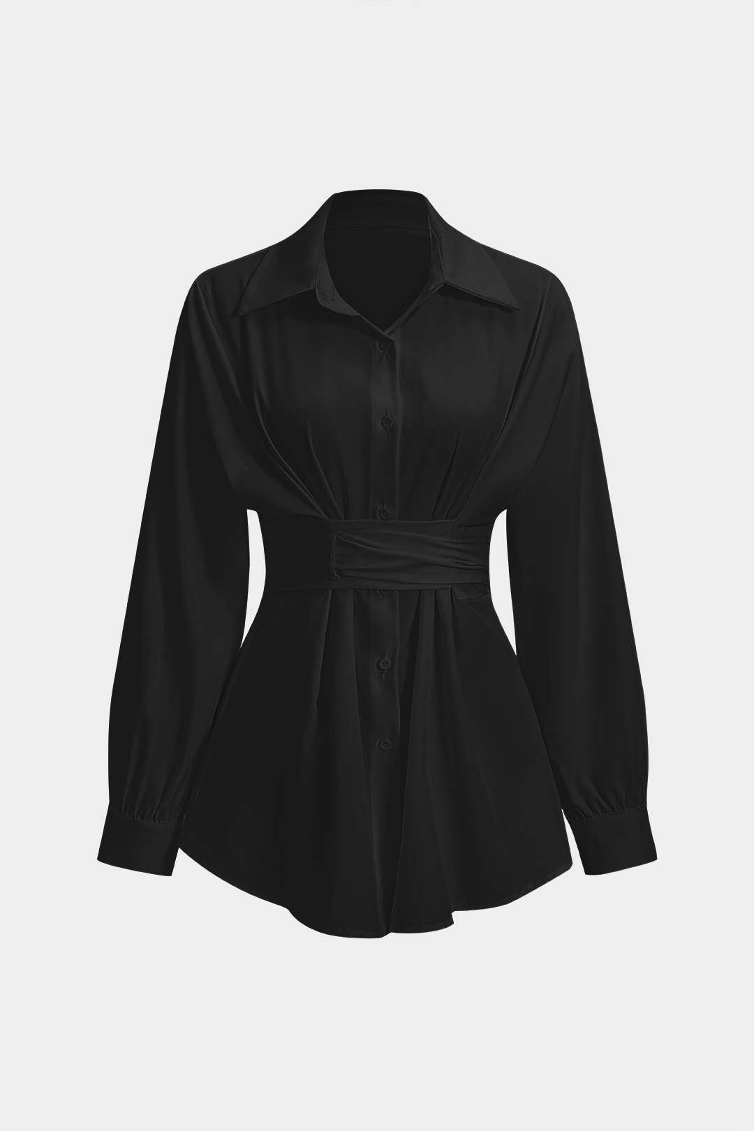 Noir Silhouette Blouse