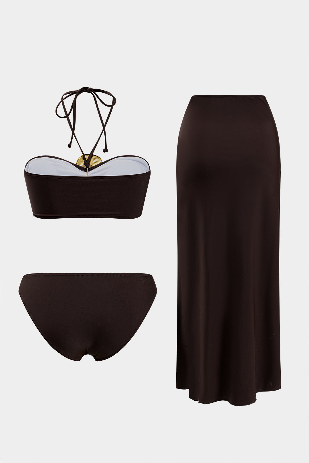 Yüzük Detaylı Bikini Takımı 