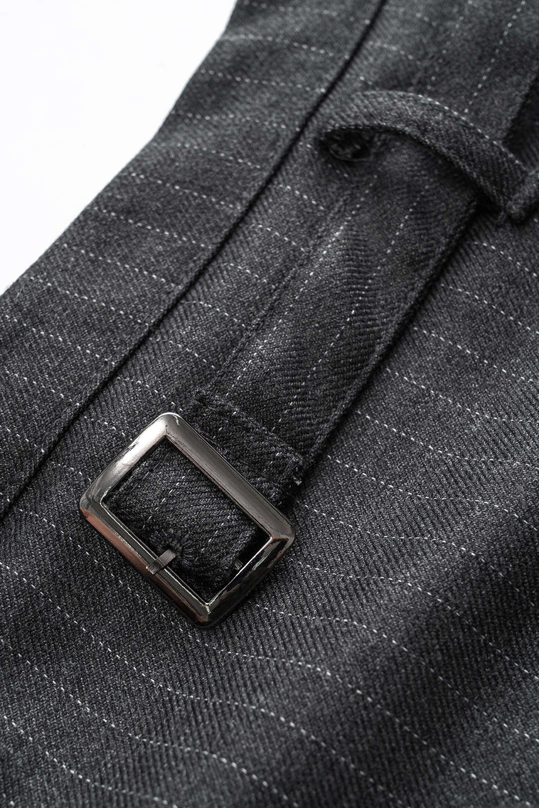 Metallic Belted Pocket Etek