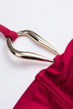 Luxe Red Bikini