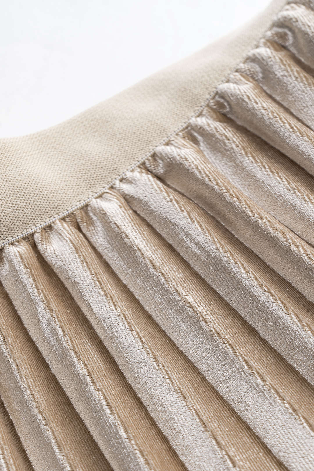 Pileli Örme Midi Etek 