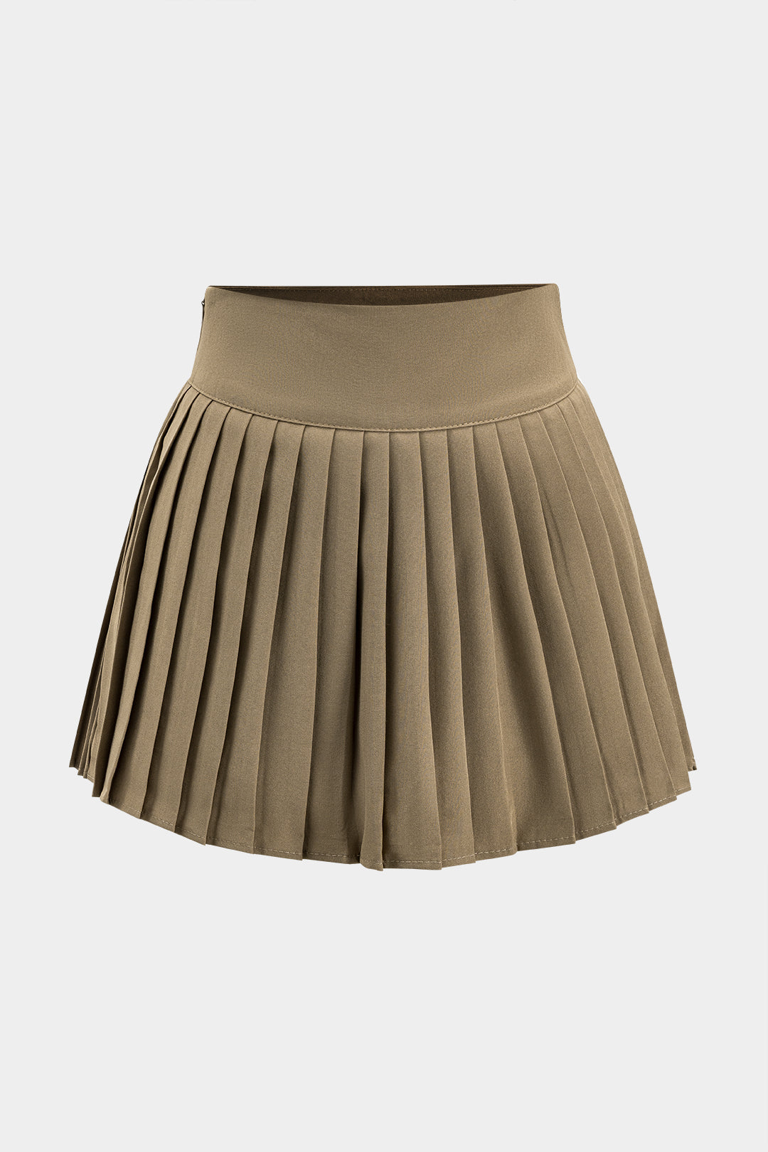 Pleated High Waist Etek