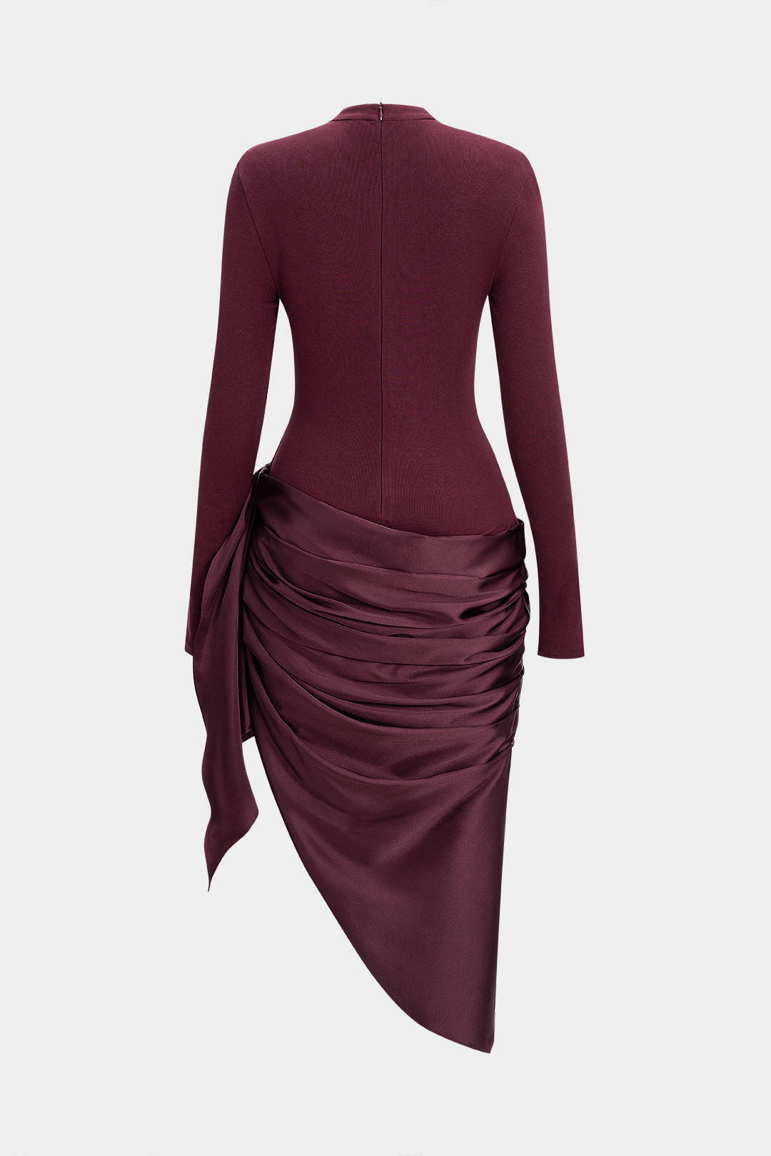 Dökümlü Midi Elbise