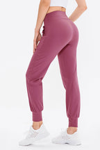 High-Waist Tapered Joggers