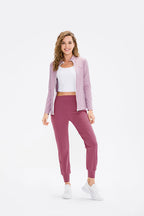 High-Waist Tapered Joggers