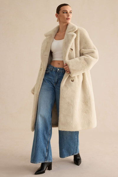 Faux Fur Palto