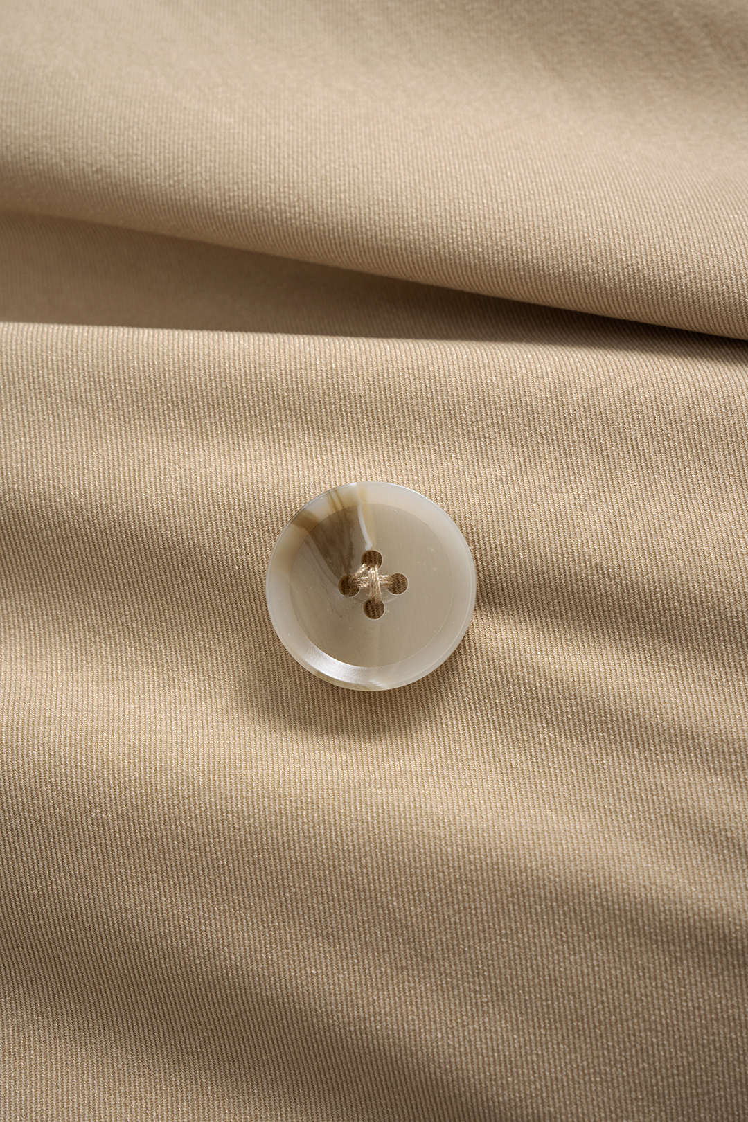 Beige Belted Trenchcoat