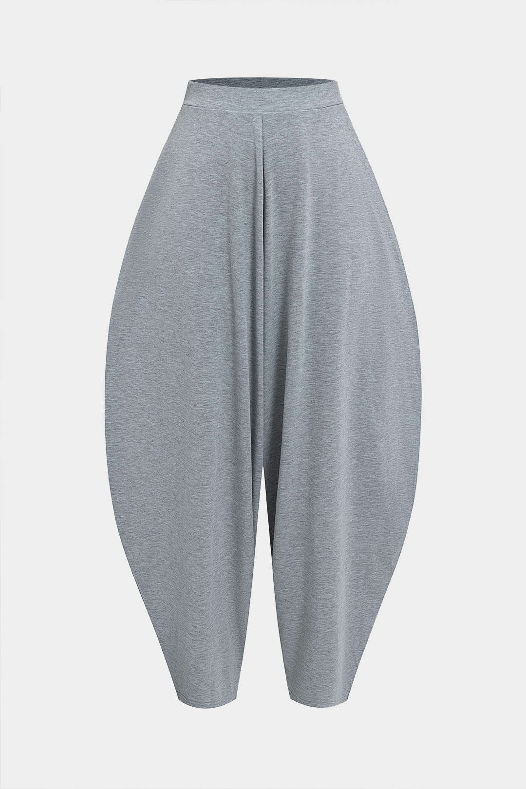 Avant-Garde Flow Asymmetric Crop &amp; Harem Trouser Set