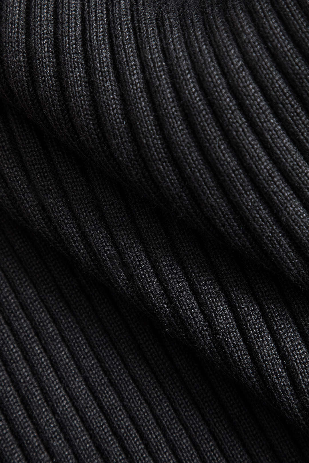 Düğme Detaylı Örme Elbise 