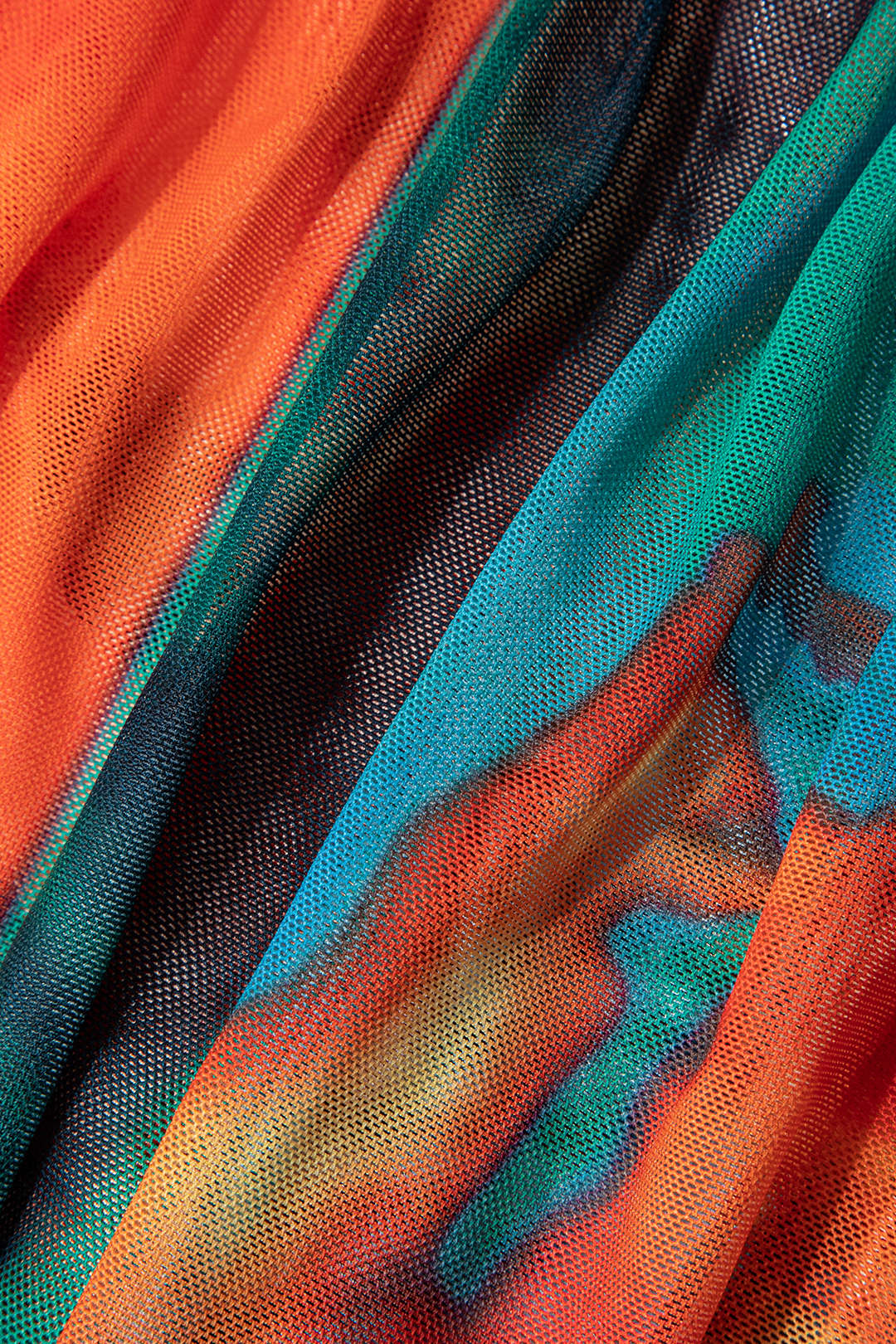 Soyut Desenli Şal Üst 