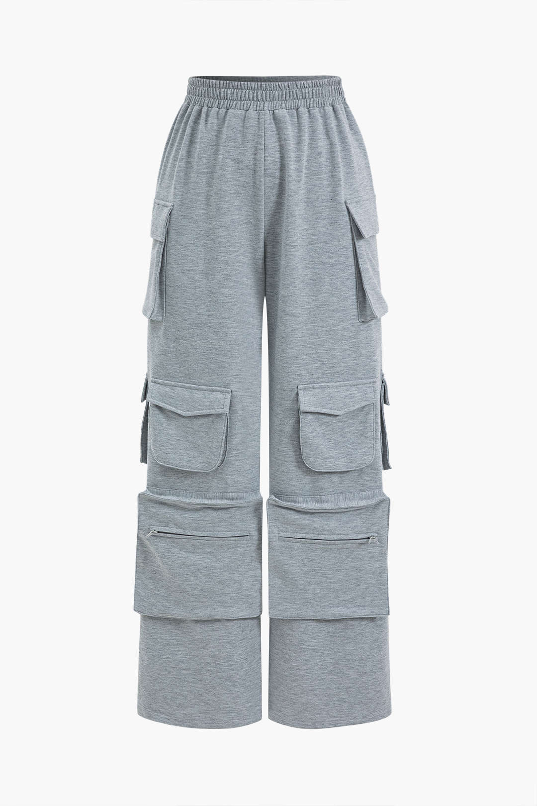 Utility Twist Crop &amp; Multi-Pocket Cargo Trouser Set
