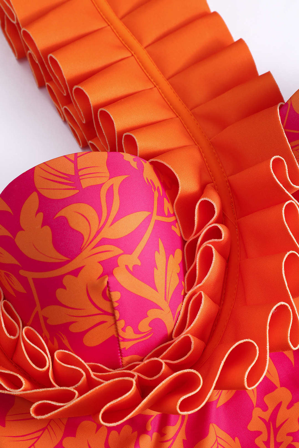Fuchsia Ruffle Bikini