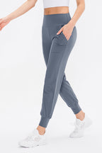 High-Waist Tapered Joggers