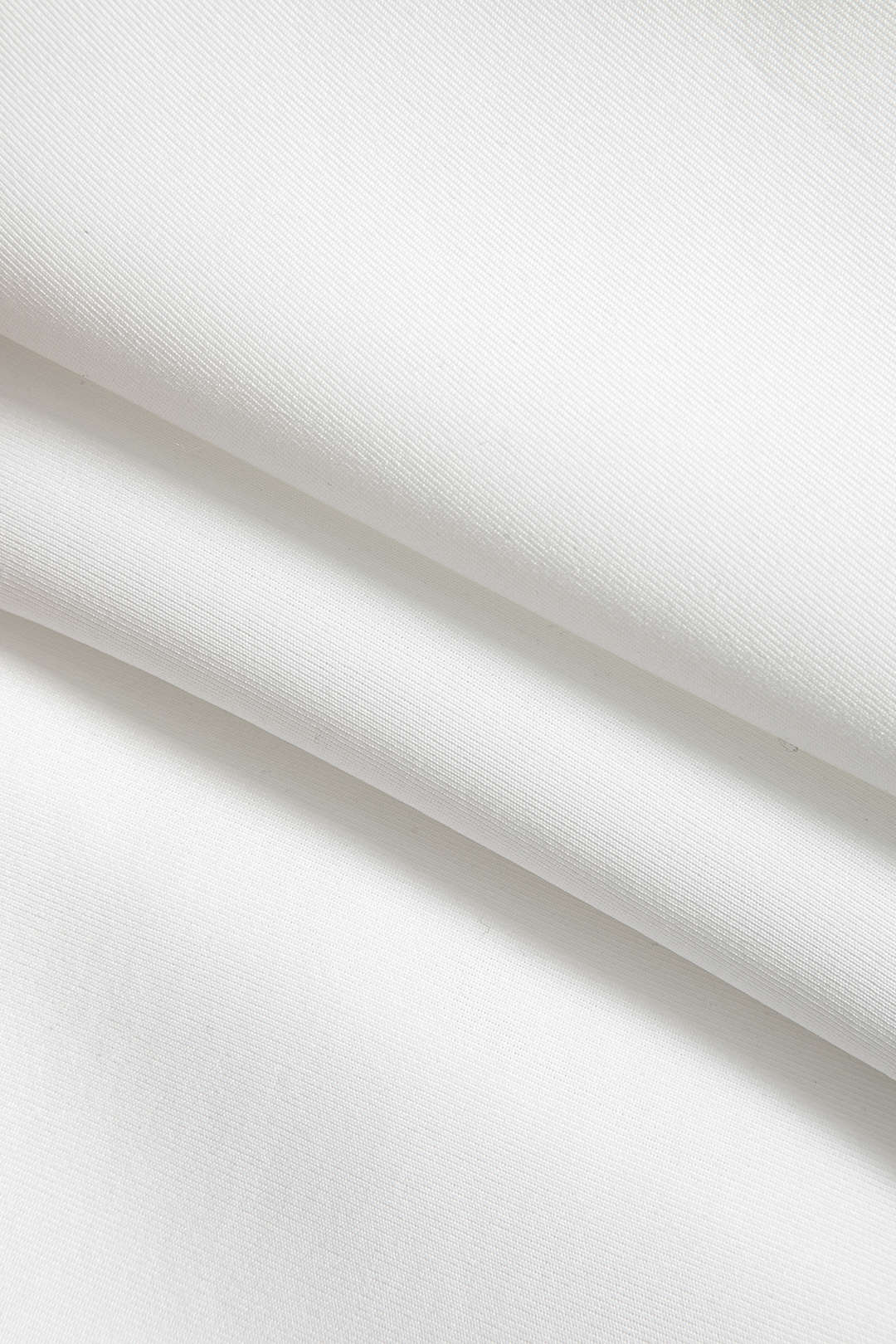 Vandoria Sculpted White Mini Dress