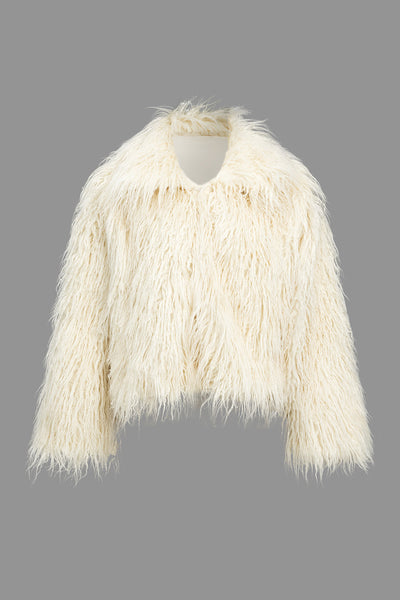 Ivory Dream Fur Jacket