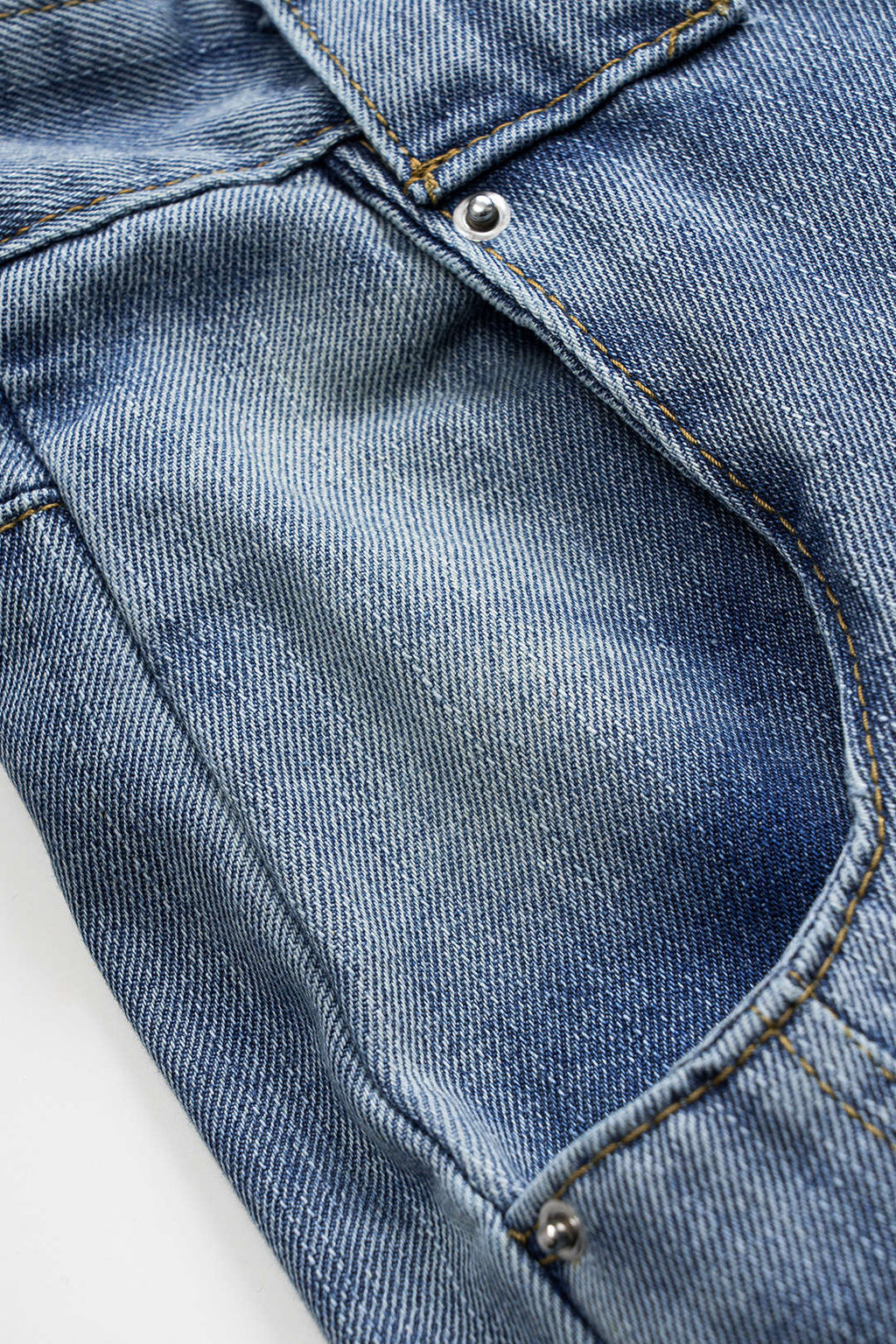 Yapılandırılmış, Bol Paçalı Kot Pantolon