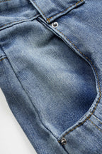 Yapılandırılmış, Bol Paçalı Kot Pantolon