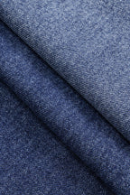 Yıpranmış Geniş Paçalı Kot Pantolon