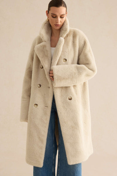 Faux Fur Palto