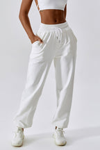 Jogger elastico con coulisse