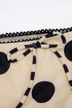 Retro Dot Tie Bikini Set