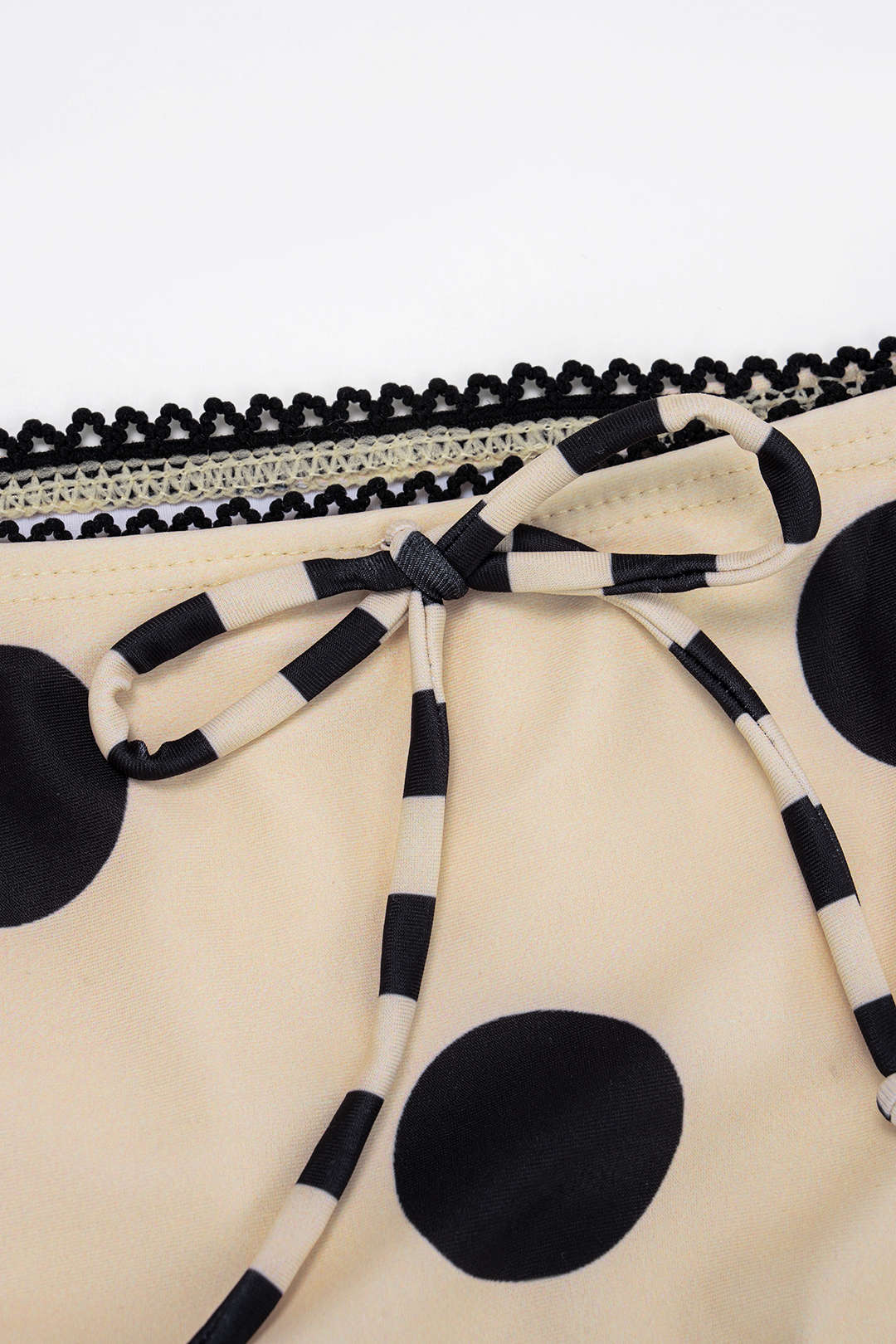 Retro Dot Tie Bikini Set
