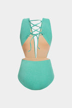 Emerald Plunge Swimsuit