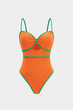 Noir Trim Sculpt Swimsuit