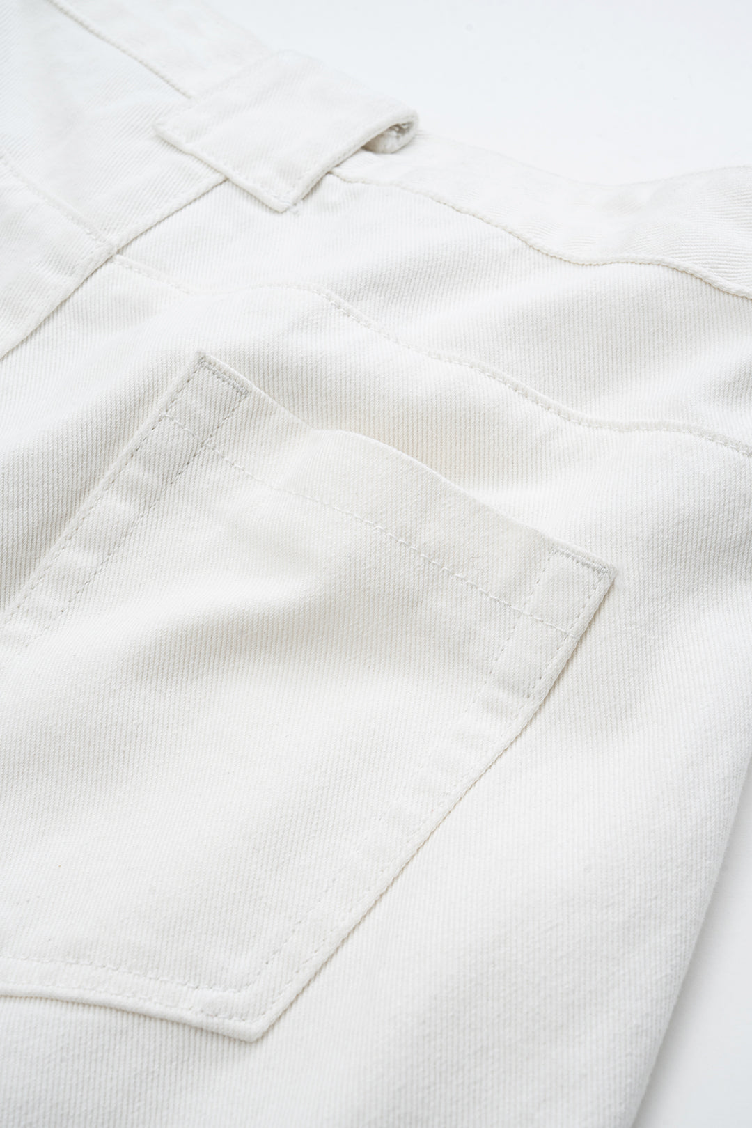 Yapılandırılmış, Bol Paçalı Kot Pantolon