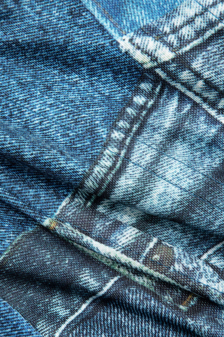 Denim Pattern Out Crop