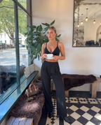 Nola Sports Bra — Nero