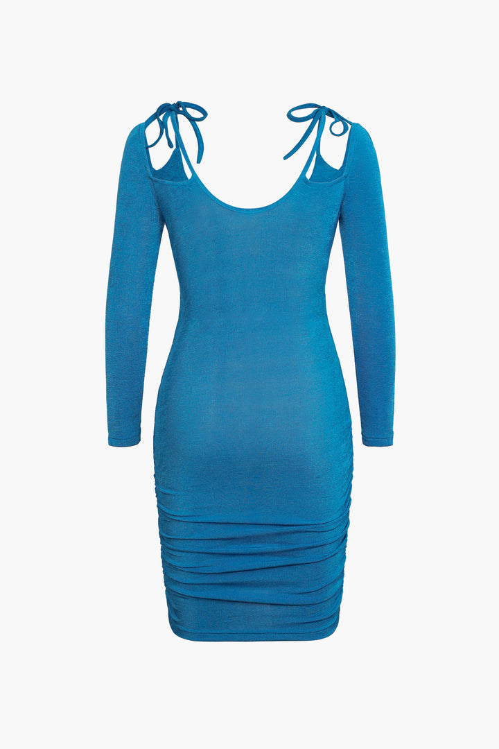 Blue Out Bodycon Elbise