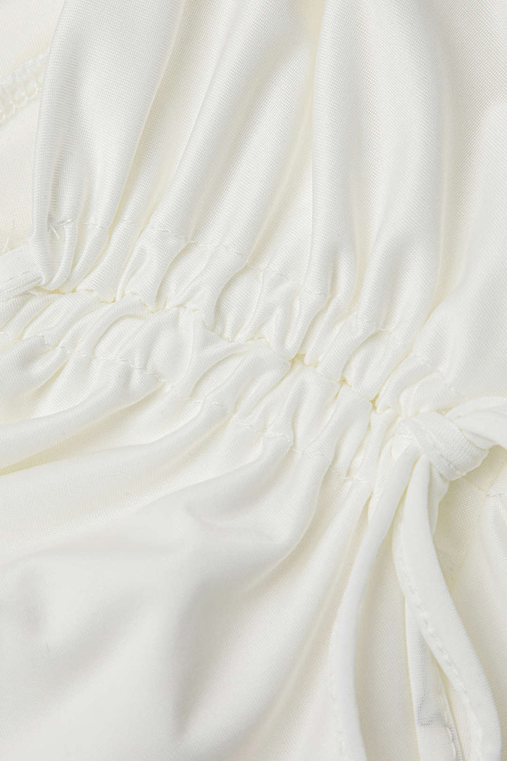 Şeffaf Katmanlı Mini Etek 