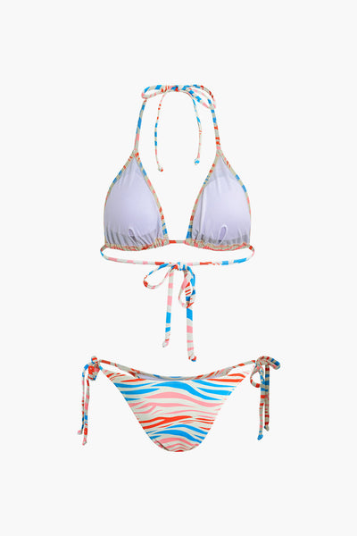 CORAL GLIMME BIKINI SET